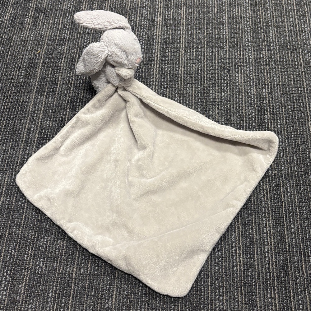 Jellycat Soft Gray Plush Bunny soother